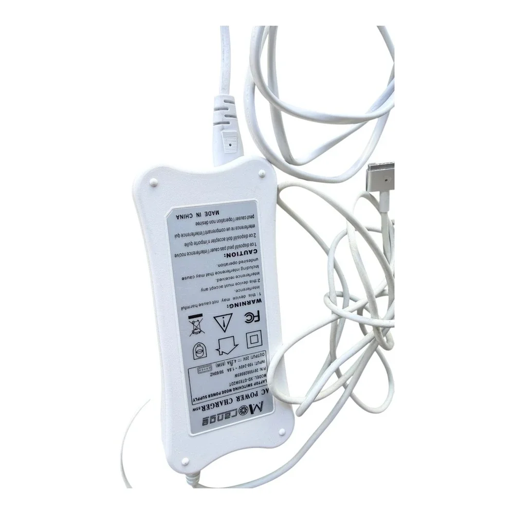 Morange 85W AC Power Adapter Laptop Charger White MagSafe 1 Style 20V‎ 4.25A 85W